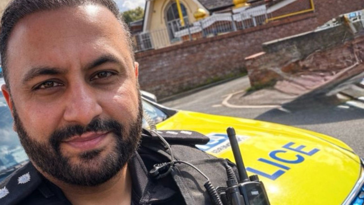 Butt wants to make the local community feel police are listening to them (image via Staffordshire Police)
