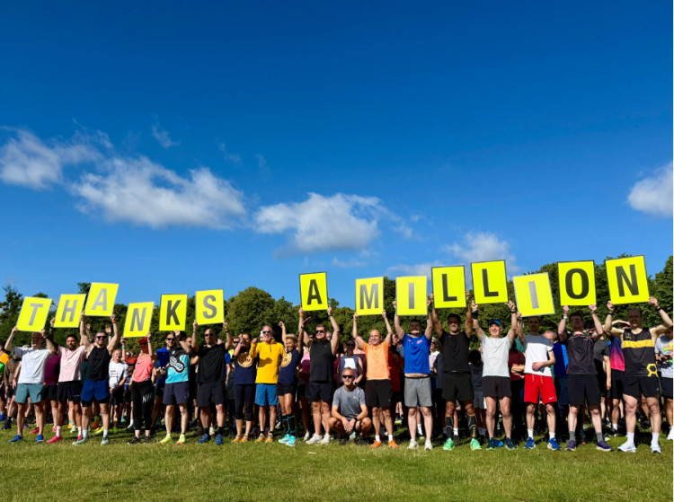 Parkrun marked its millionth run at Bushy Park on Saturday, 13 June (Credit: Parkrun)