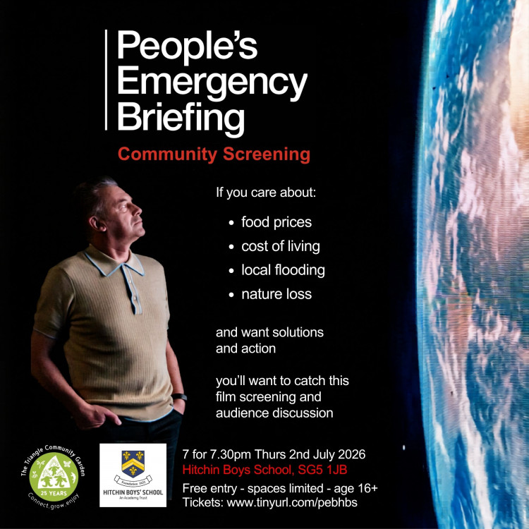 People's Emergency Briefing Film, Hitchin - a community screening