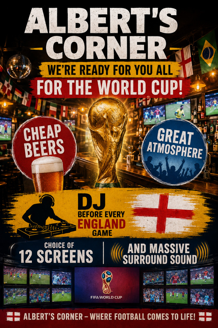 World Cup at Albert’s corner
