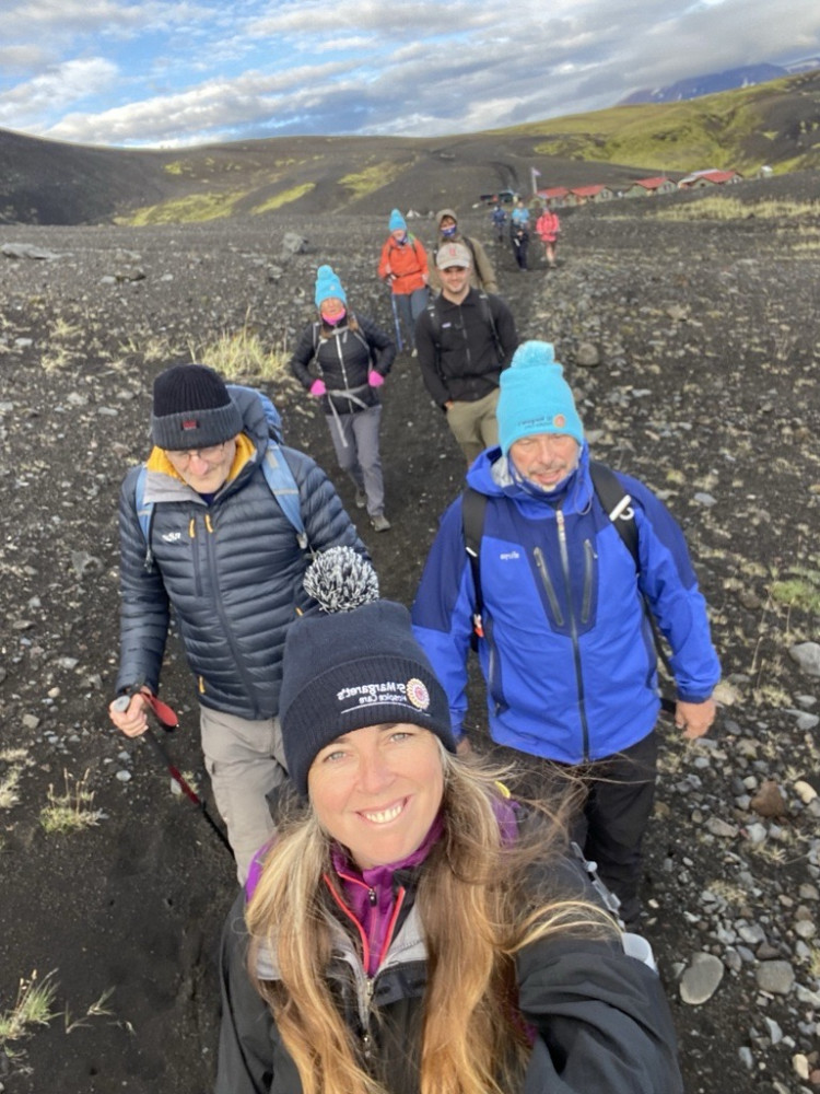 Hayley's Iceland Trek last year