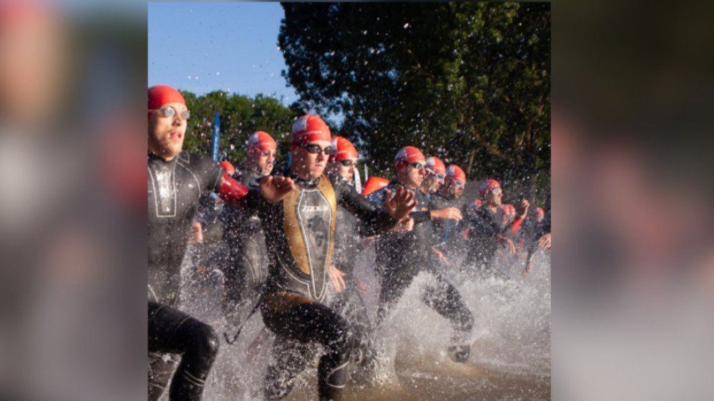 Upcoming road closures for the 2026 Dambuster Triathlon at Rutland Water (Photo: Pacesetter Events)