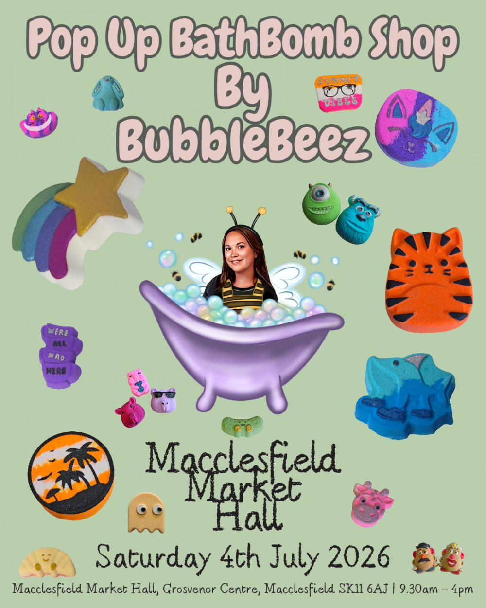 BathBomb Pop up Shop by BubbleBeez 