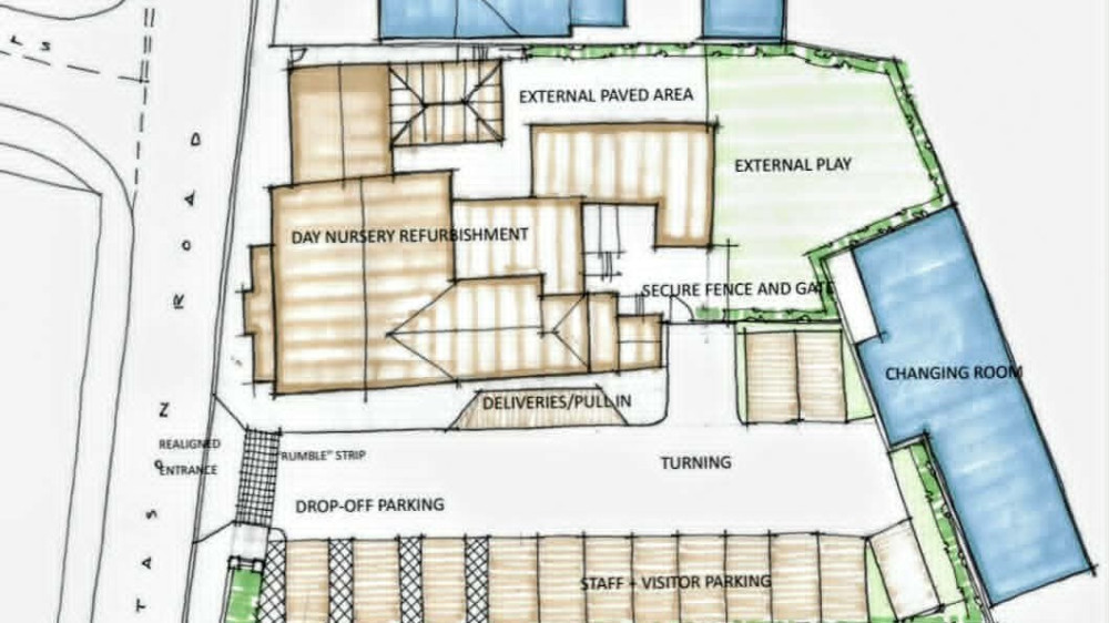 Chestnut Holdingshas applied for a change of use at The Lamb Hotel, Wistaston Road, into a new children's day nursery (Photo: CEC Planning).