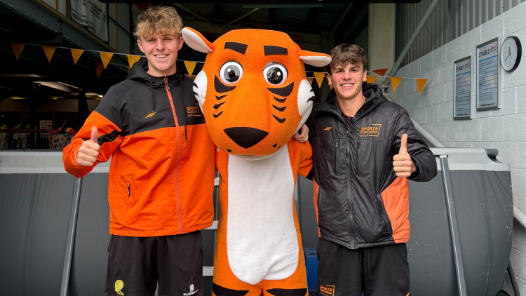  Two members of Sports Coaching Group - based in Cheshire - are taking on a daring cycling challenge to raise money for charity (Image supplied)