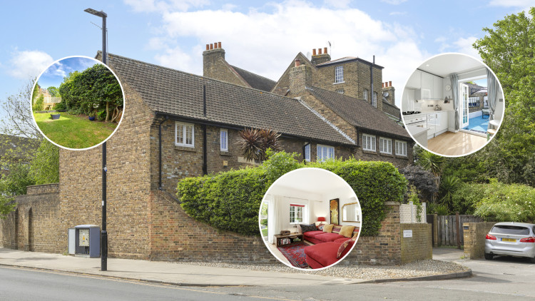 This week's Ealing property of the week is a stylish two-bedroom home on Rochester Mews, Little Ealing Lane (credit: Leslie & Co).