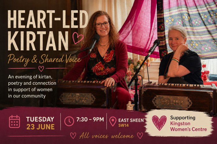 Heart Led Kirtan - Poetry & Shared Voice  23.6.26