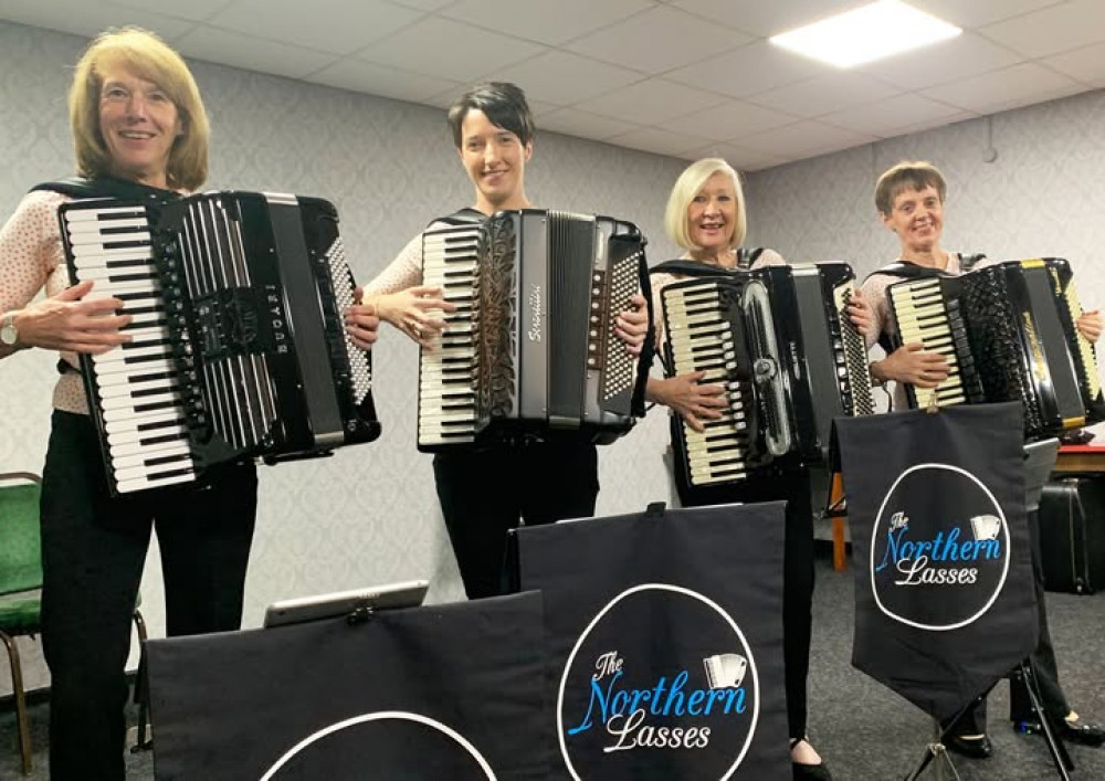 Northern Lasses accordion quartet concert