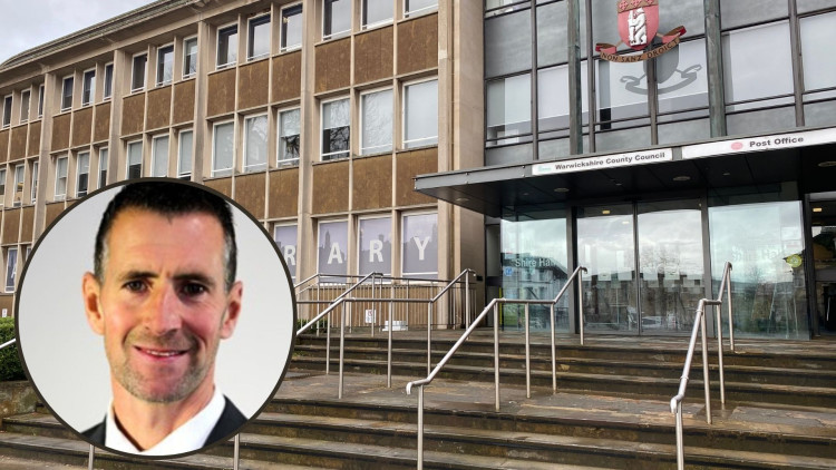 Cllr Wayne Briggs is now on both Warwickshire County Council and Nuneaton and Bedworth Borough Council (image via WCC / Nub News)