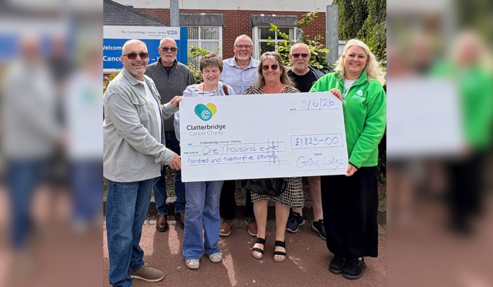 The group raised £1,825 through two main fundraising events (Image supplied)
