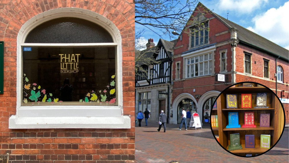 The event is hopefully the first of many (image via That Little Bookshop and P L Chadwick on Geograph)