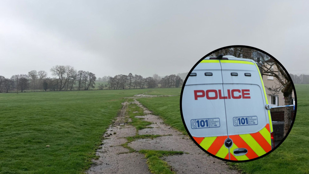 Staffordshire Police, West Midlands Ambulance Service and Midlands Air Ambulance were all in attendance (image via Livia Gregor/SWNS)