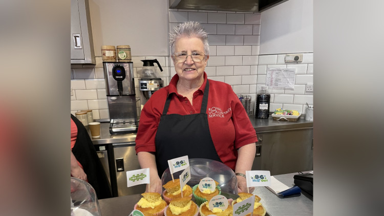 Liz Greig has been recognised for her outstanding service to charity and positive impact on the local community (image via RVS)