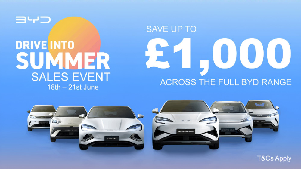 BYD Summer Sales Event at BYD Stoke (Image via Swansway)