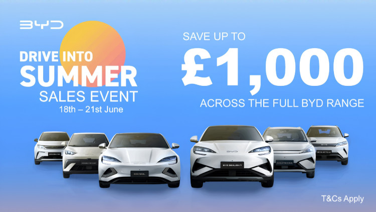BYD Summer Sales Event at BYD Stoke (Image via Swansway)