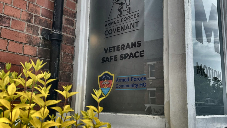 A new Veterans Hub has opened at Princes Court in Nantwich (Photo: Ricky Thrower).