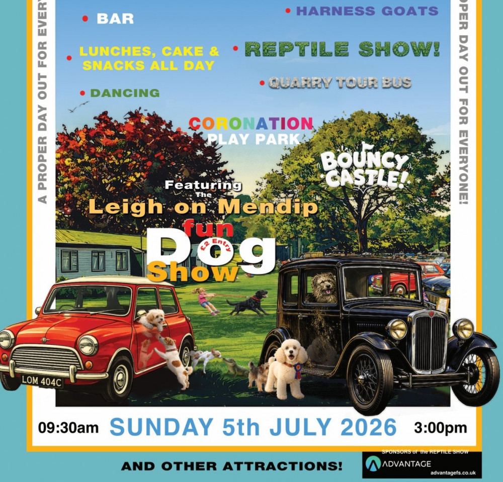 Leigh on Mendip Car Show and Village Day