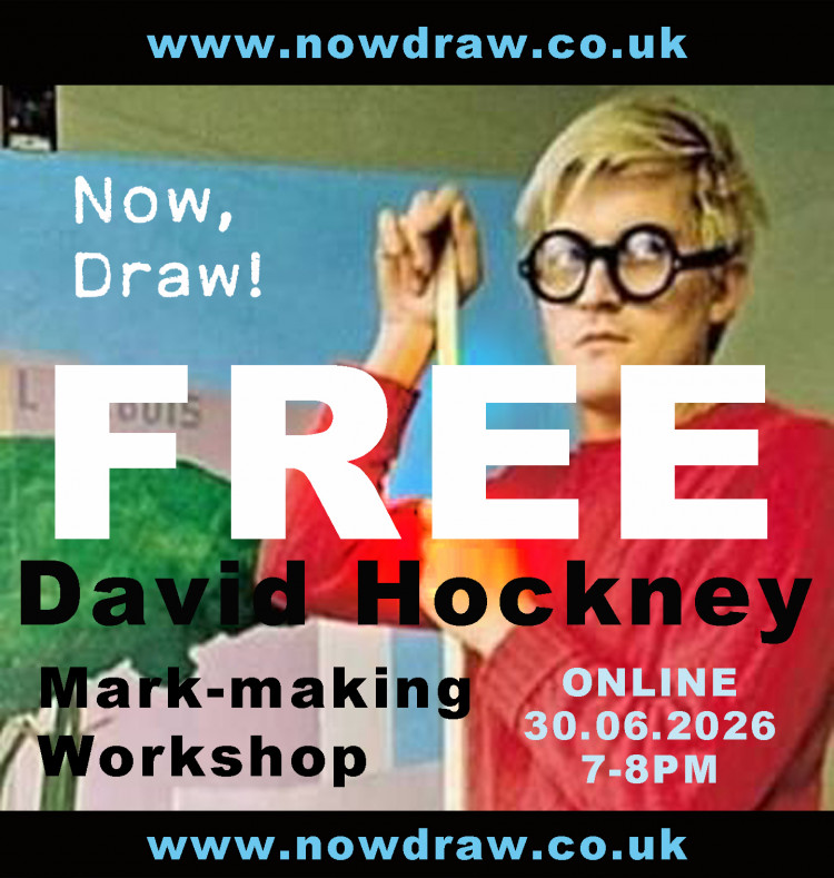 FREE David Hockney Mark-making Workshop