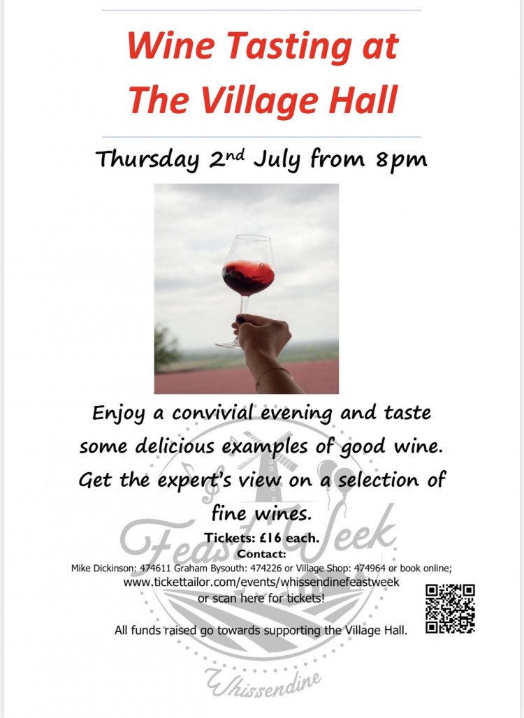 Whissendine Wine Tasting Event 