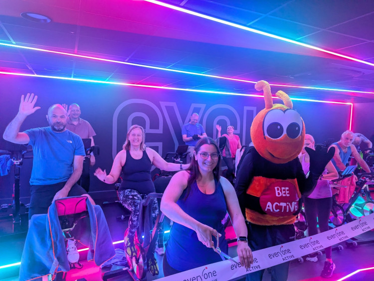 The new group cycling studio