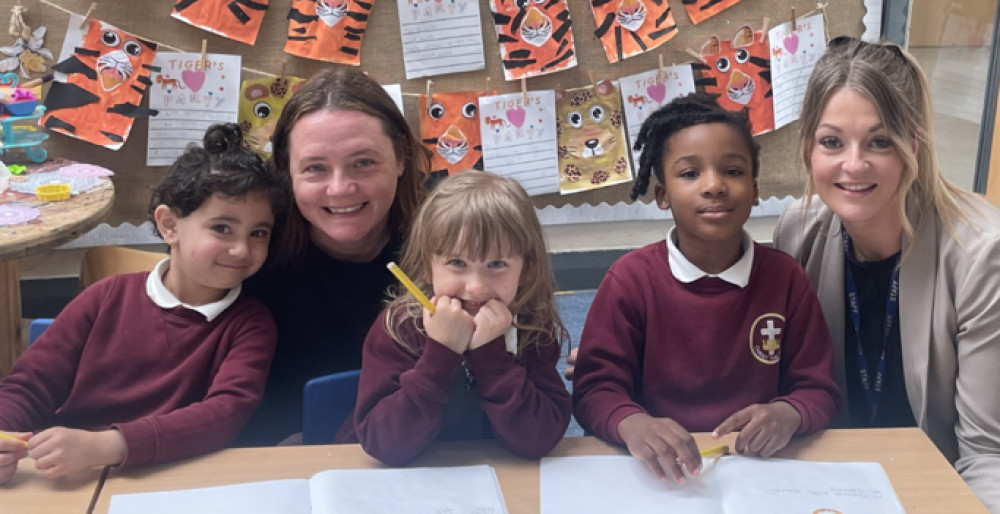 Christ the King Catholic and Church of England Primary School has been named a silver winner at the Pearson National Teaching Awards (Credit: Supplied)