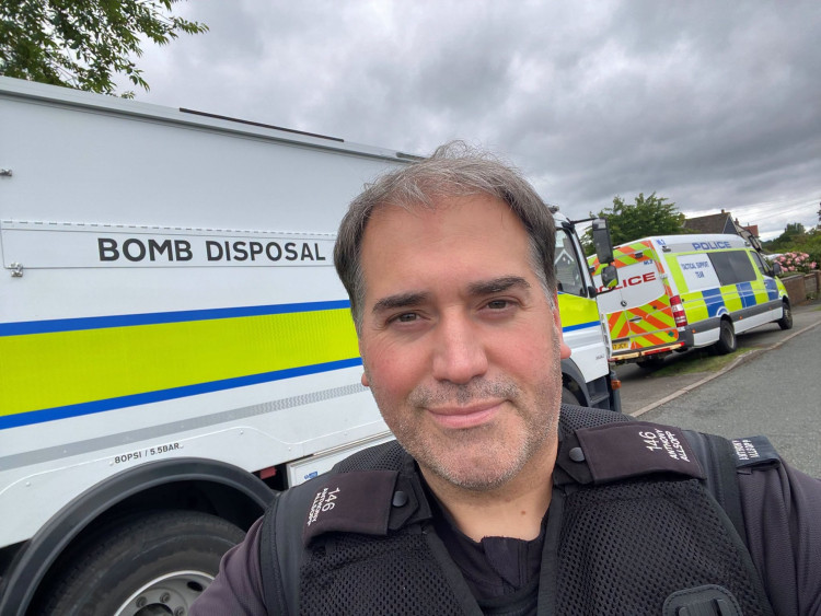 The Bomb Squad was called to an address in New Packington (Photo: North West Leicestershire Police)