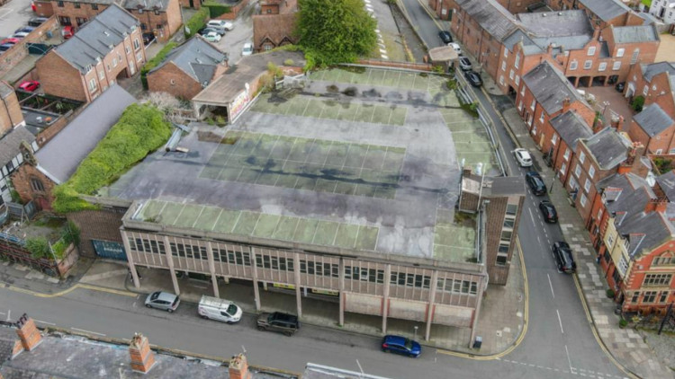 New plans have been submitted to redevelop the long-vacant former Quicks garage site (Image via: Planning documents)