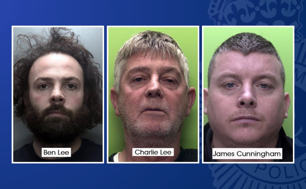 Multiple jail terms have been handed out at Nottingham Crown Court (image via Nottinghamshire Police)