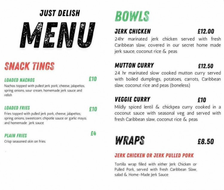Caribbean Street Food Pop Up