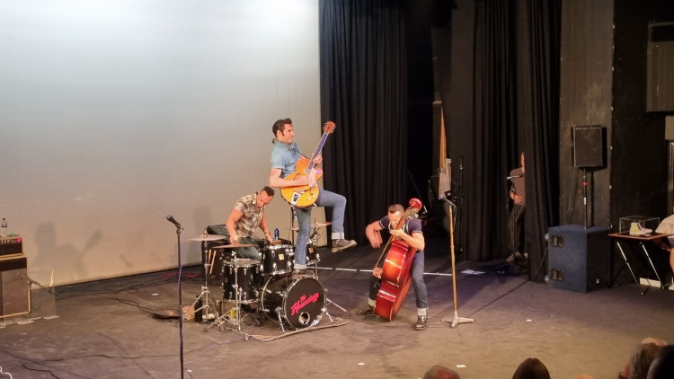 The Houndogs, known for their iconic Rockabilly performances, are performing at Cutts Close Park this weekend (Photo: Grace Kennington)