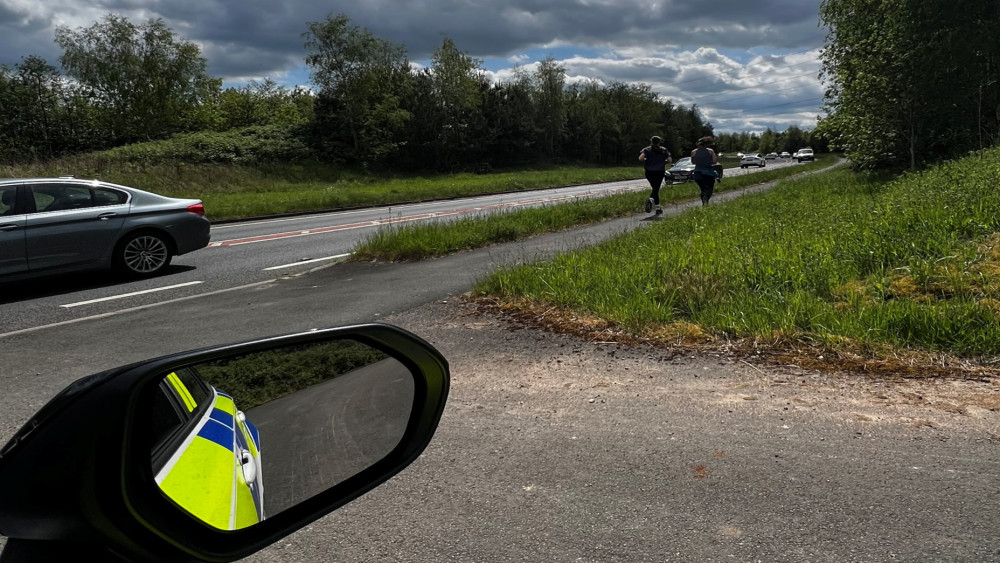Cheshire East will see an increased police presence in parks, on canal towpaths and along popular running routes this summer (Credit: Cheshire Police)