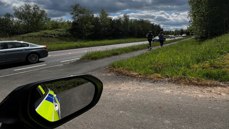 Cheshire East will see an increased police presence in parks, on canal towpaths and along popular running routes this summer (Credit: Cheshire Police)