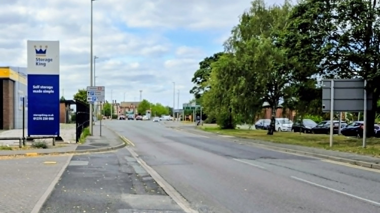 Weston Road is closed one-way (heading towards Crewe Railway Station) until the end of Monday 6 July (Photo: Ryan Parker).
