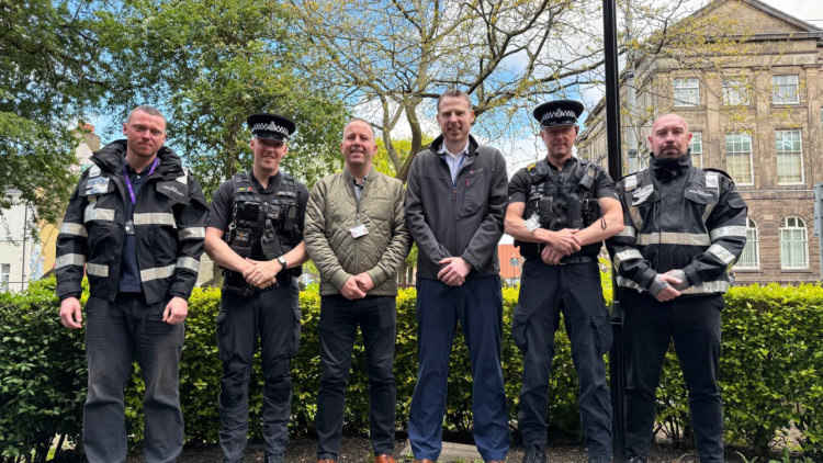 PC Warren Dooley and PC Matthew Whiston will provide a visible presence across the city’s town centres (image via Stoke-on-Trent City Council)