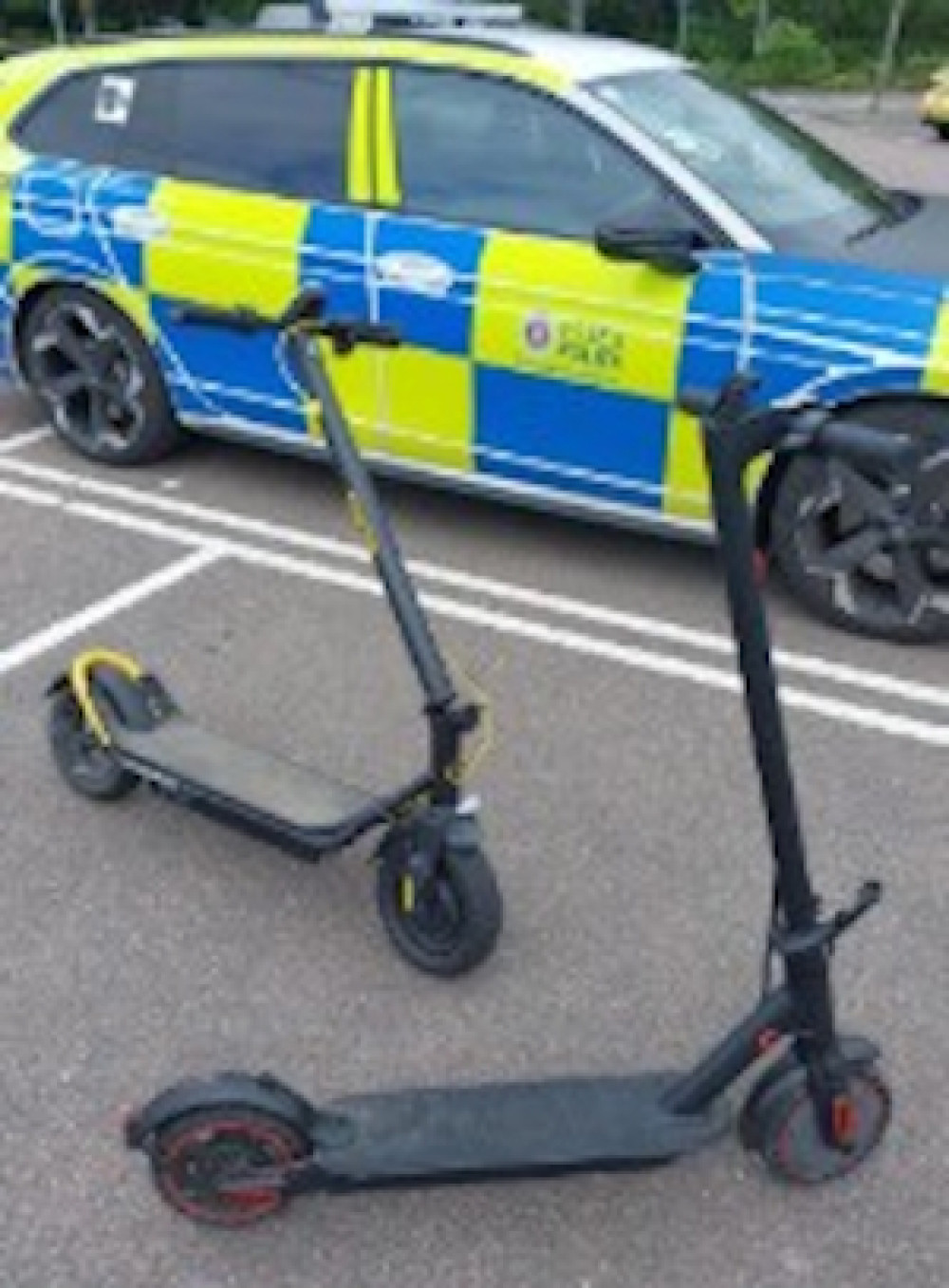 Scooters siezed in Grays,