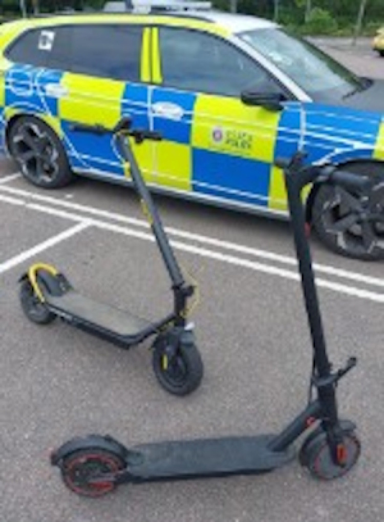 Scooters siezed in Grays,