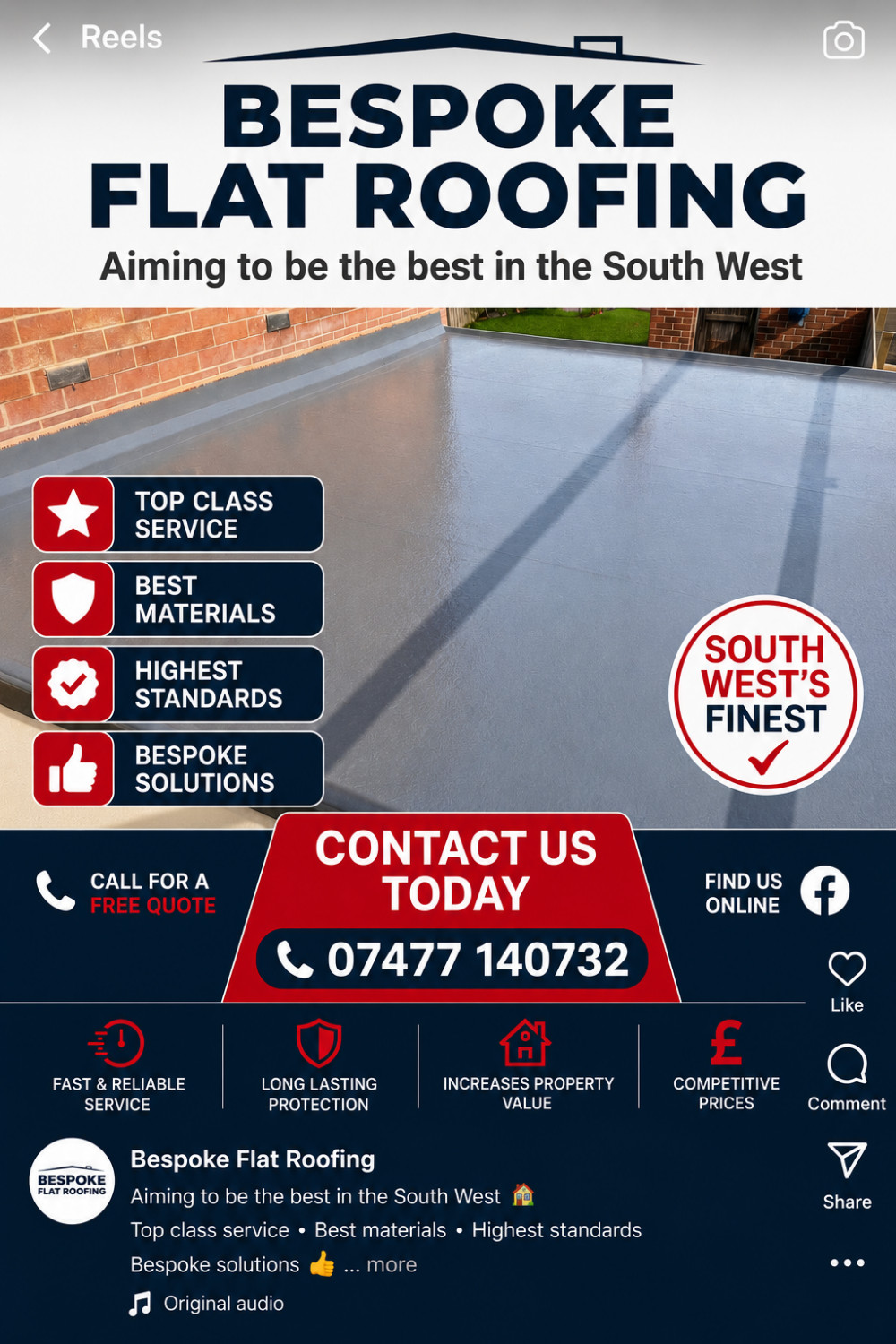 Bespoke Flat Roofing