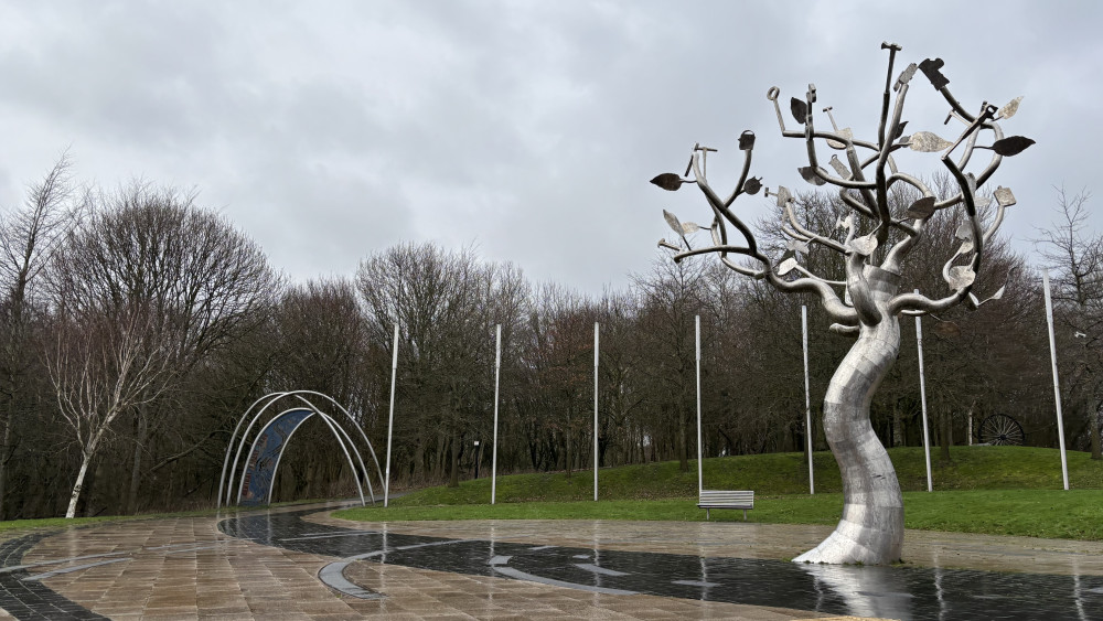 Officers were called to Central Forest Park in Hanley, shortly after 12pm on Wednesday 17 June (image via Nub News)