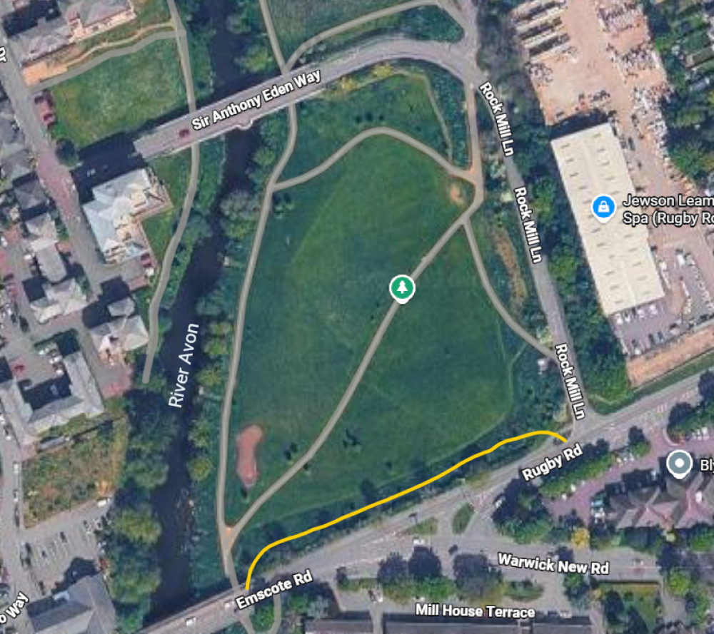 Works are due to last two weeks (image via Google Maps)