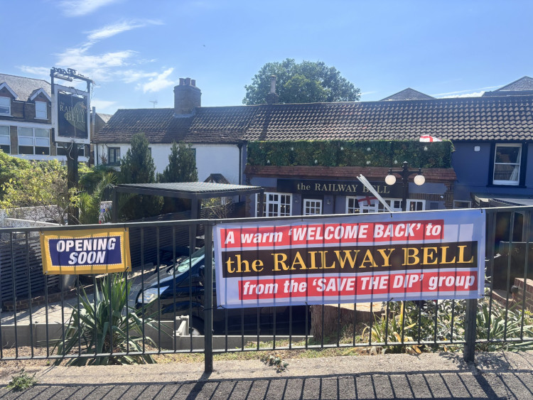 The Railway Bell is located on Station Road, Hampton (Credit: Robert Lee)