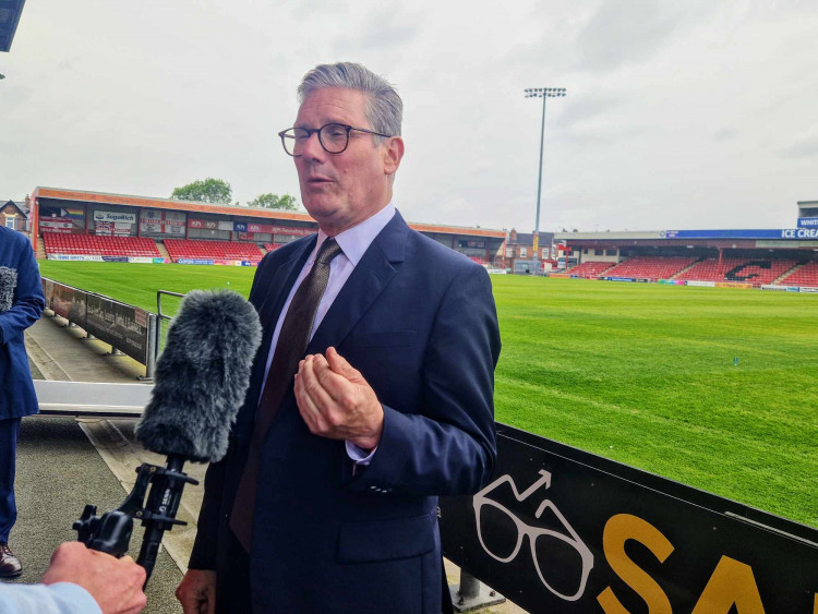 Sir Keir Starmer today resigned as Prime Minister. (Photo: Ryan Parker)