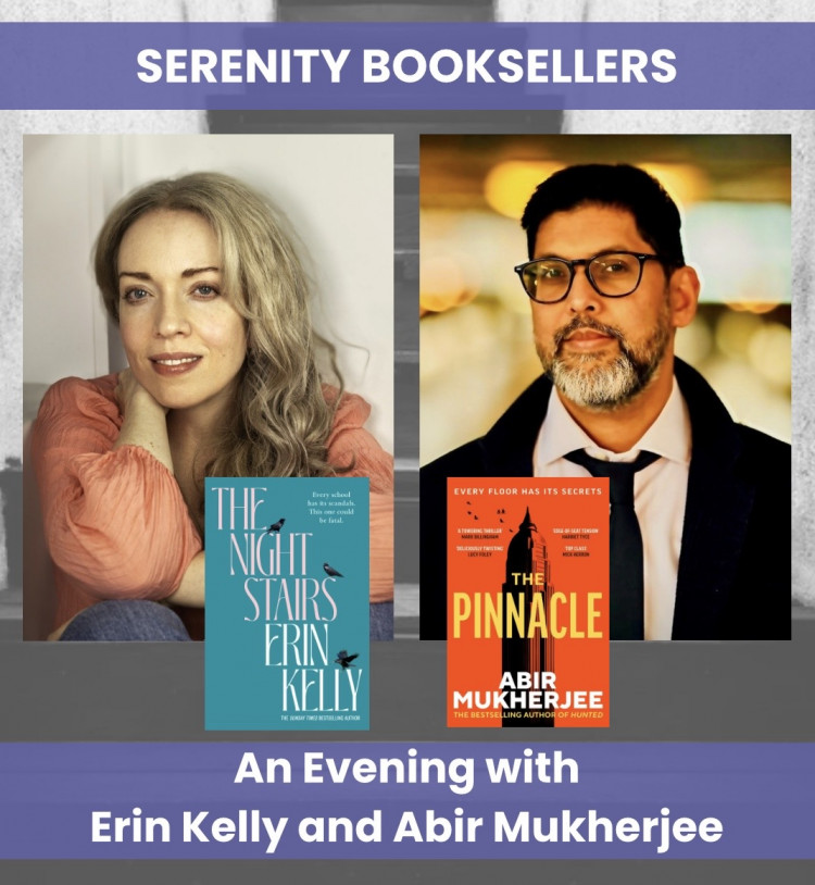 An Evening with Erin Kelly and Abir Mukherjee
