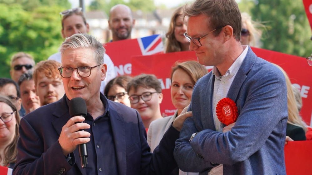 Macclesfield MP has shared his thoughts following the resignation announcement of Prime Minister Keir Starmer (Credit: Tim Roca)
