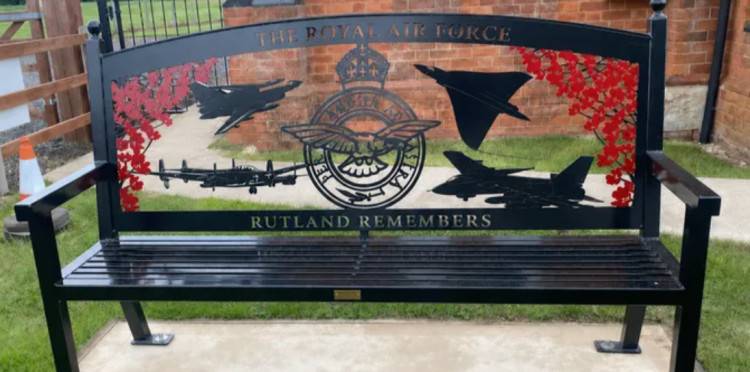  An RAF memorial bench is proposed for Oakham (image via GoFundMe)