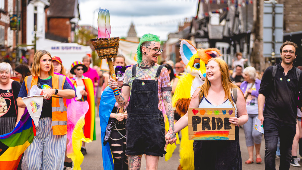 Pride in the Moorlands will return from Friday 26 to Sunday 28 June (image via Andrew Billington) 