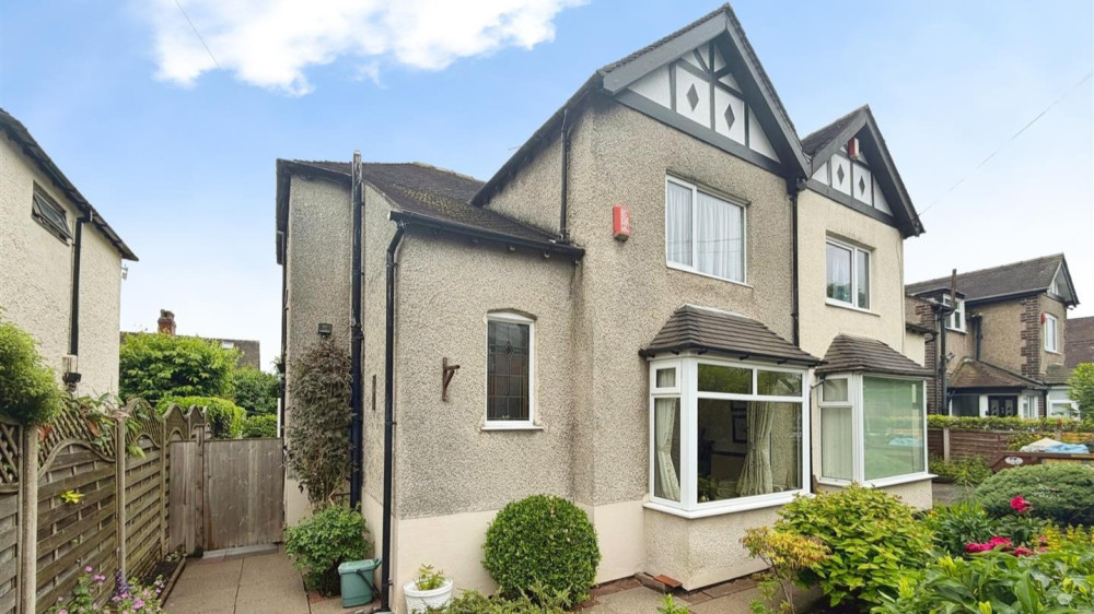 This week we are showcasing a three-bedroom house for sale in Newcastle-under-Lyme (images via Stephenson Browne)