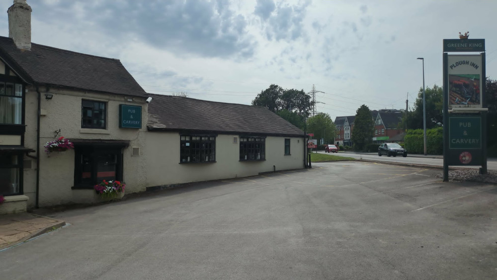 Greene King is 'exploring all options available' regarding the future of the Plough Inn in Crewe Road, Alsager. (Photo: Nub News) 