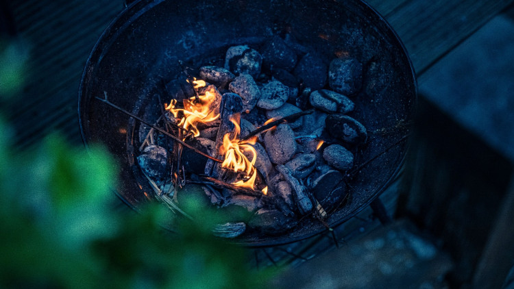 The hot weather can make the ground dry and more flammable (image via Ben Hadfield on Pexels)