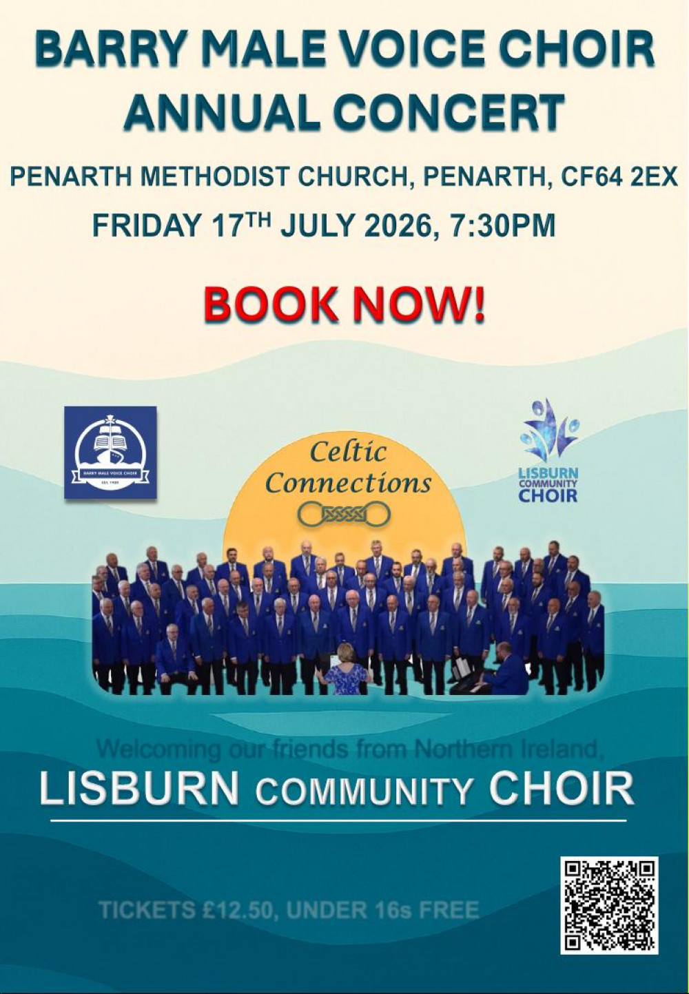 Barry Annual Male Voice Choir Annual concert with Lisburn Community Choir