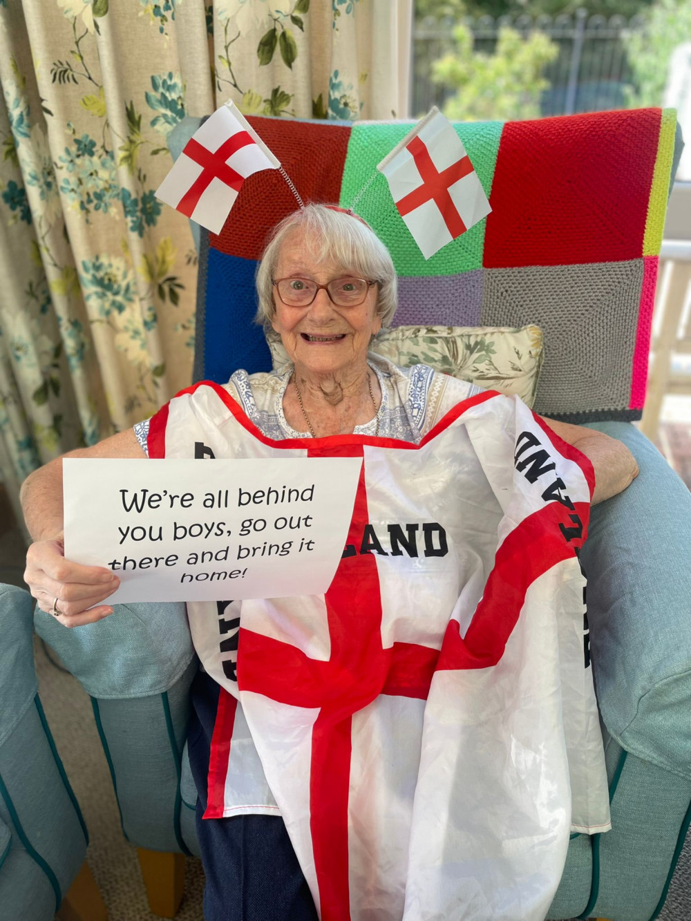 England fans @ Milford Lodge 